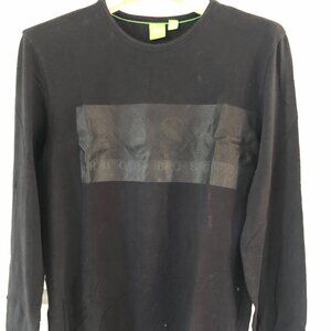 hugo boss mens long sleeve shirt mint